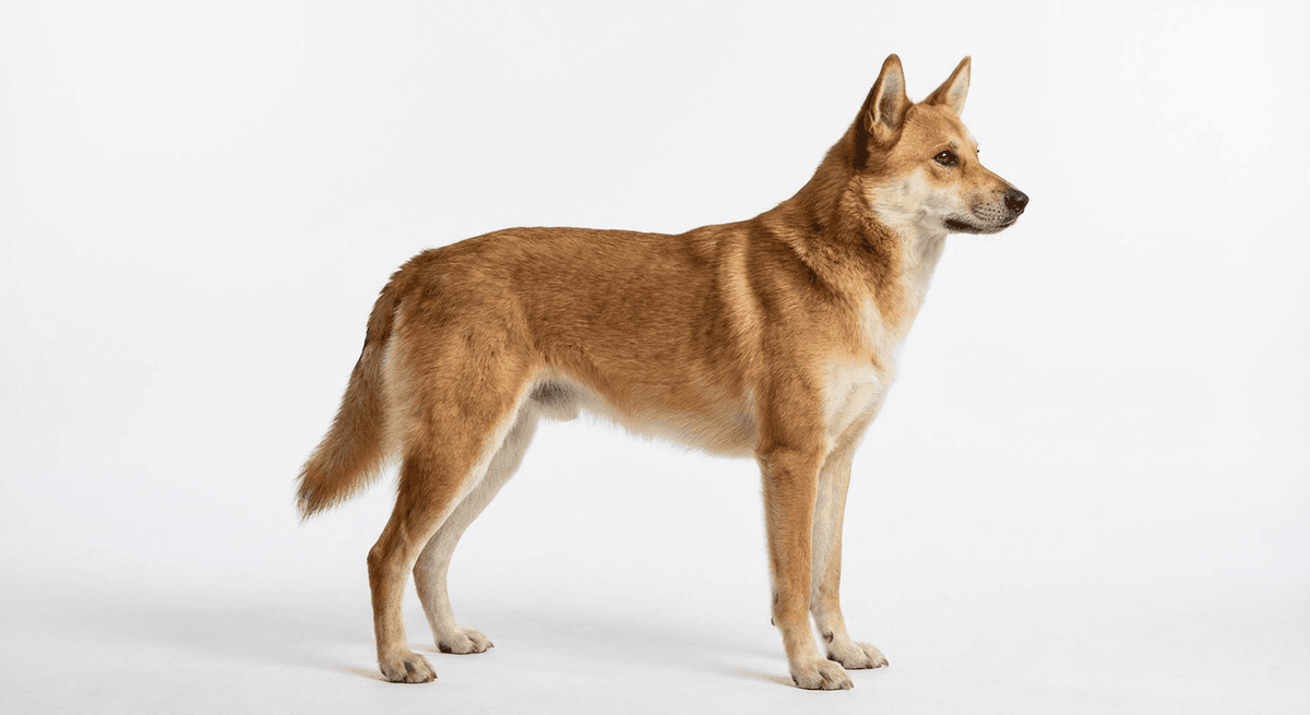 迦南犬 紅色