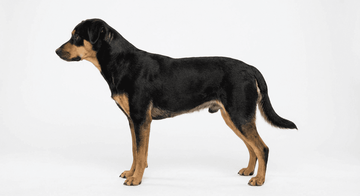 卡羅萊納犬 黑棕色