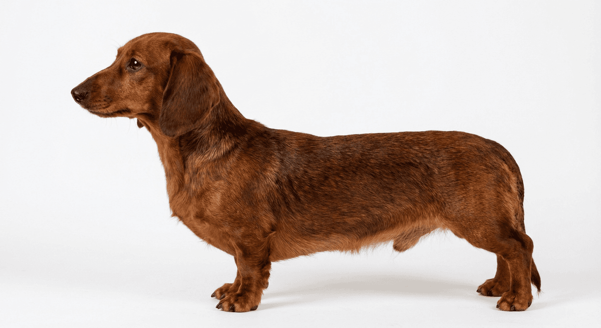 兔型臘腸犬 紅色