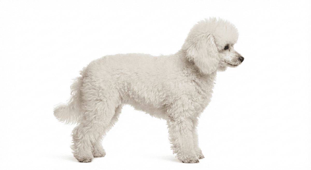 玩具貴賓犬 白色