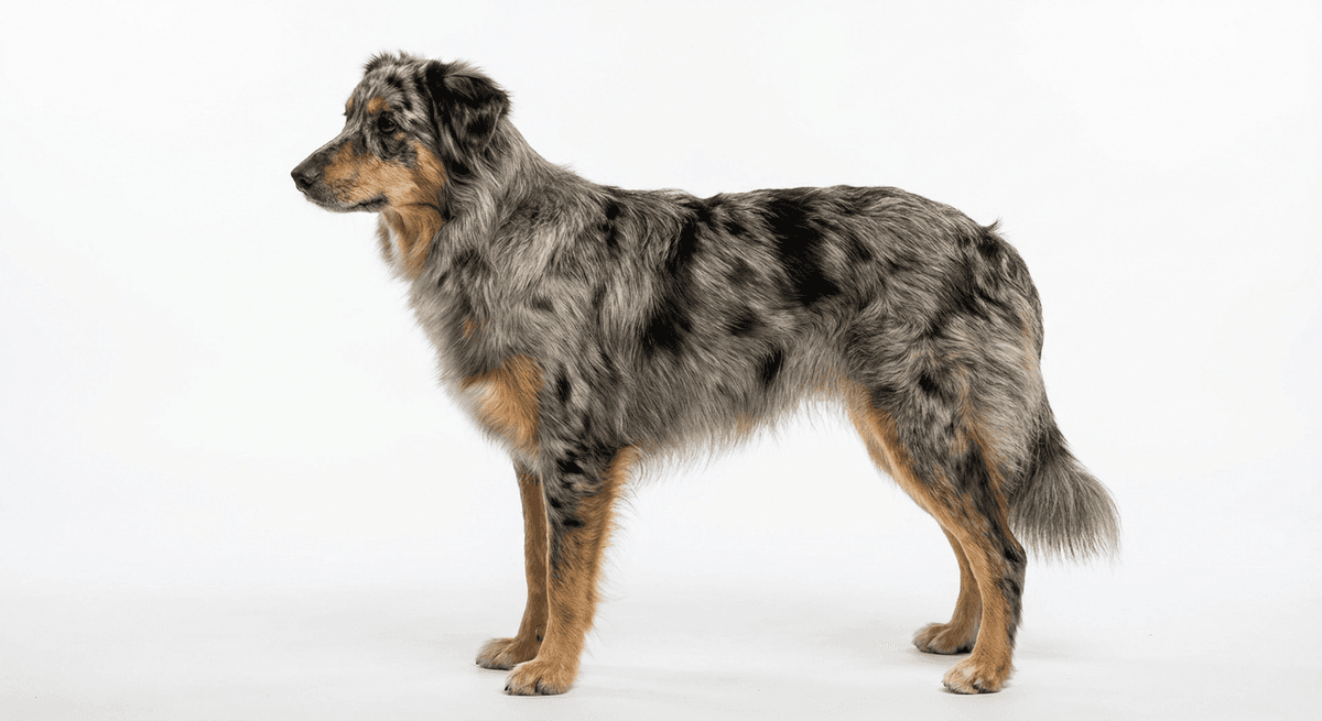 庇里牛斯牧羊犬 大理石色