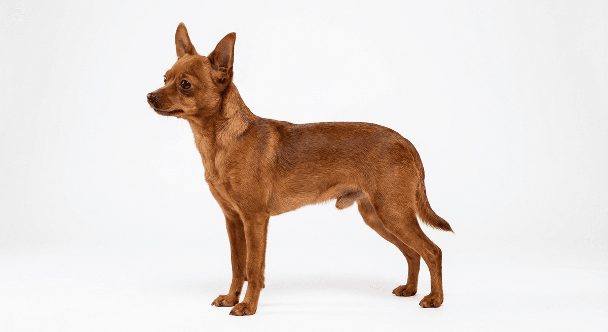 俄羅斯玩具犬 紅色