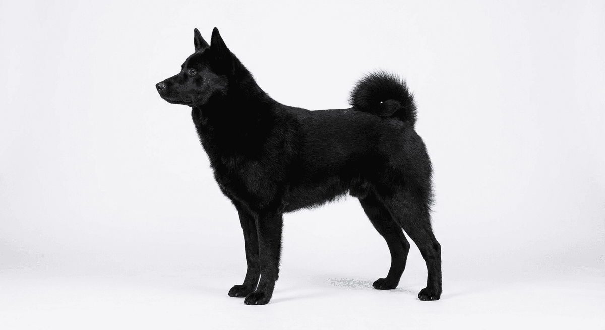 黑色挪威獵麋犬（Norwegian Elkhound Black）