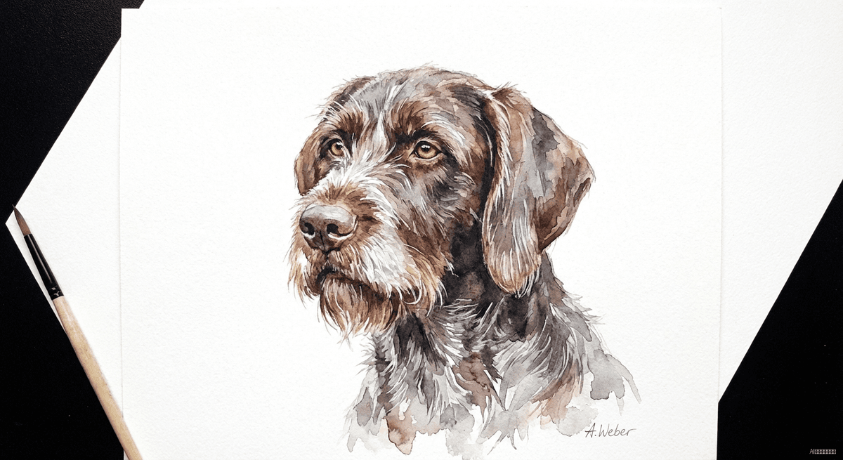 德國硬毛指示犬(German Wire- Haired Pointing Dog)