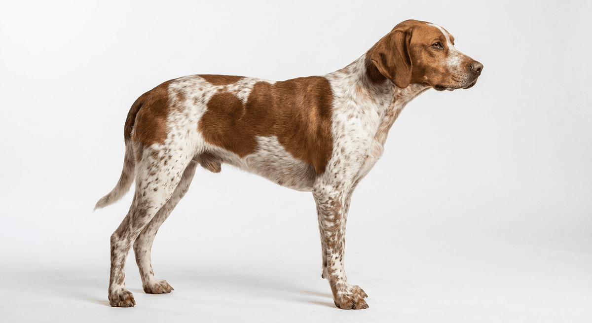 法國庇里牛斯指示犬 chestnut/白色