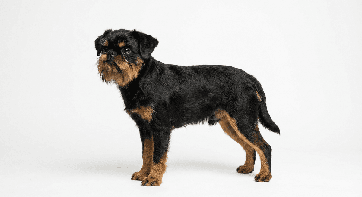布魯塞爾格里芬犬 黑棕色