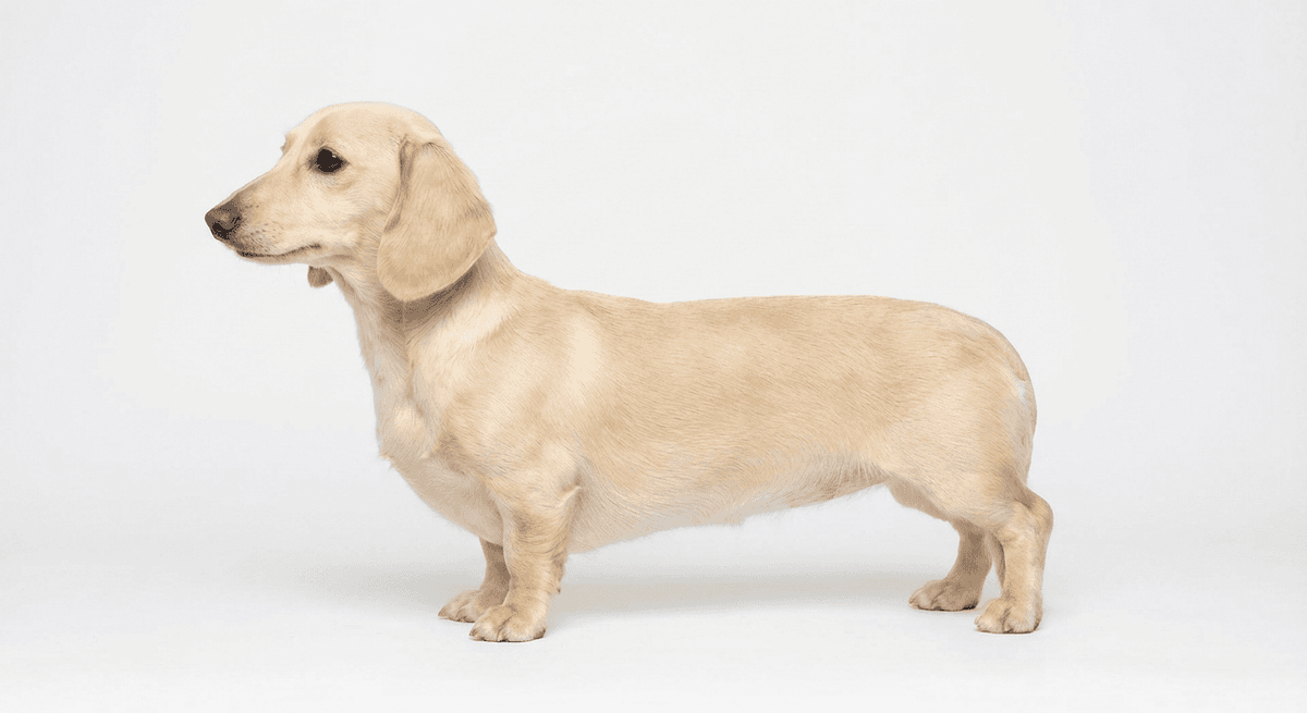 迷你臘腸犬 奶油色