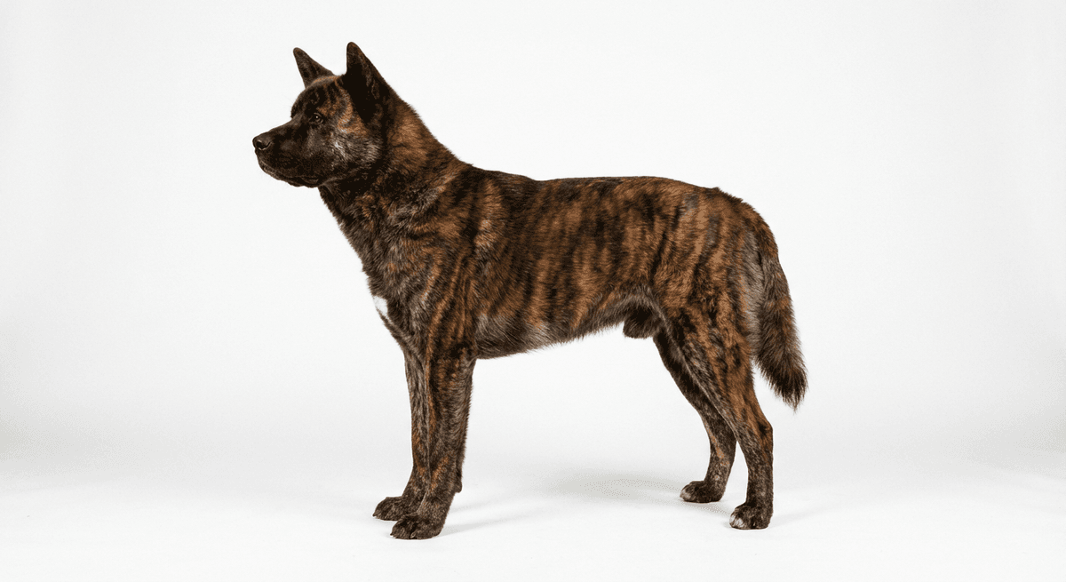 日本秋田犬 虎斑色