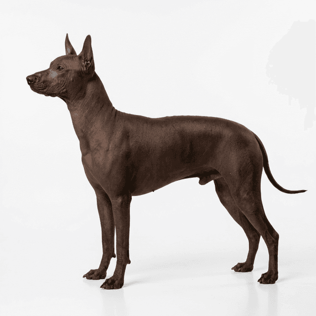 秘魯印加蘭花犬 棕色