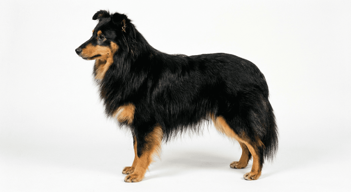 喜樂蒂牧羊犬 黑棕色
