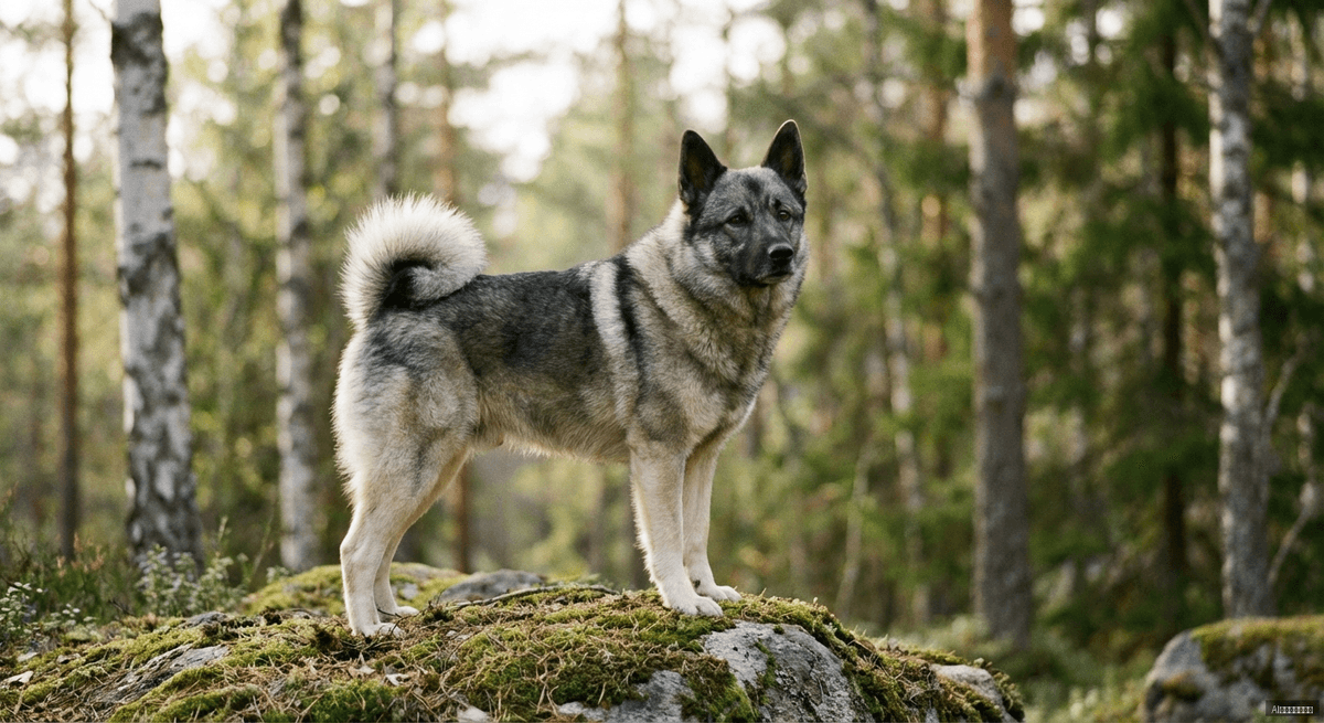 挪威獵麋犬(Norwegian Elkhound Grey)