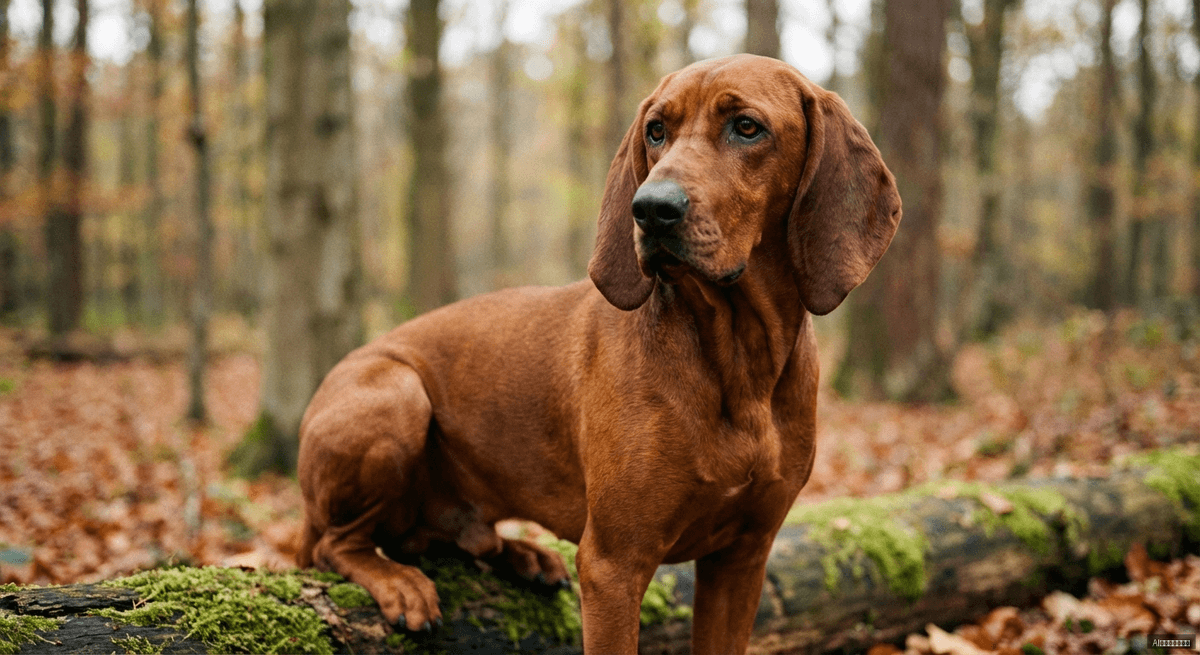 紅骨獵浣熊犬(Redbone Coonhound)